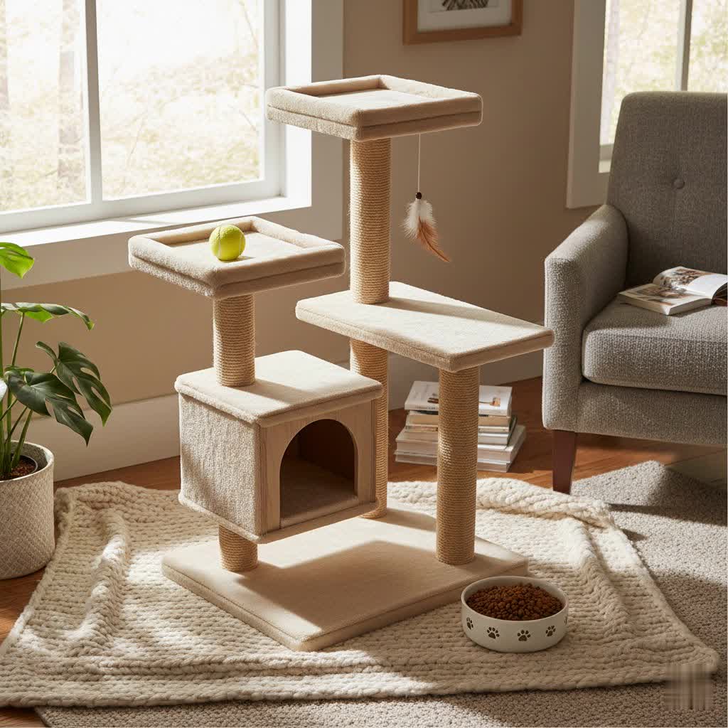 The Ultimate Guide to Choosing a Large Cat Tree for Your Big Feline Friend