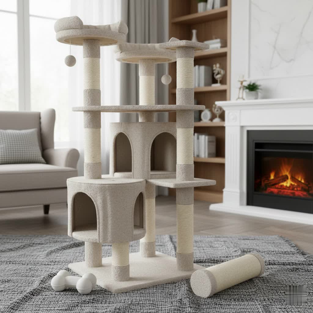 The Ultimate Guide to Choosing a Cat Tree Tower for Your Large Feline