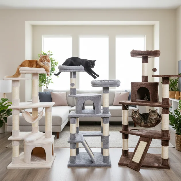 MidWest Homes Cat Tree for Large Cats: 3 Best Options