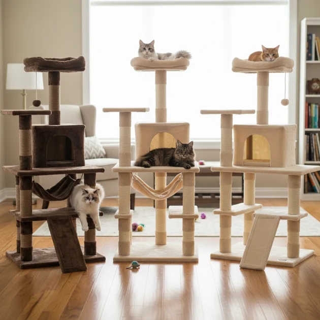Armarkat Cat Tree for Large Cats: Top 3 Picks Reviewed
